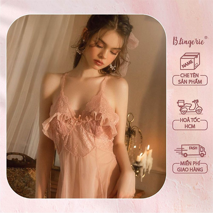 Váy Ngủ Xuyên Thấu - B.Lingerie