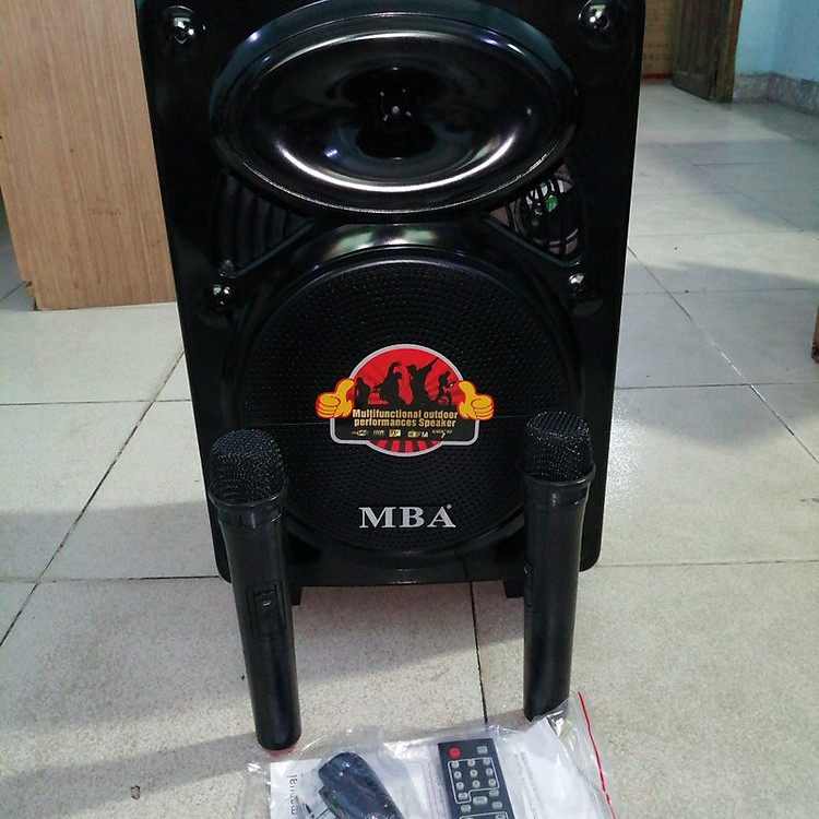 LOA KARAOKE DI ĐỘNG MBA 8302 - HÀNG NHẬP KHẨU