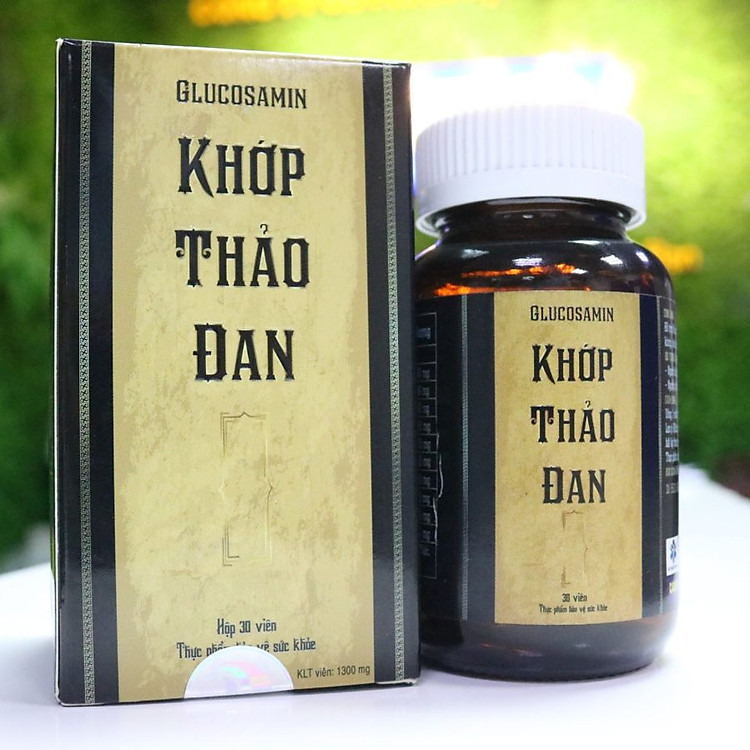 Thực phẩm chức năng Gulucosamin khớp thảo đan dùng khi bị viêm đau các khớp chân tay, đau mỏi vai gáy, người bị phong thấp