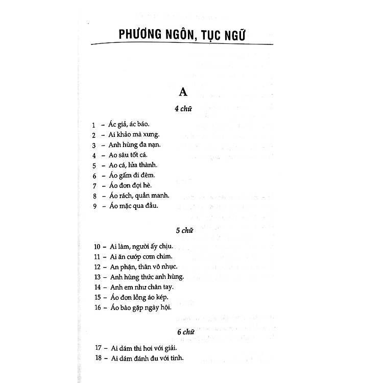 Tục Ngữ Phong Dao - Ảnh 2