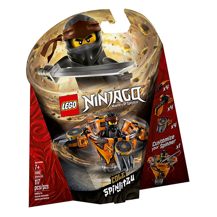 Con Quay Lốc Xoáy Đất LEGO 70662
