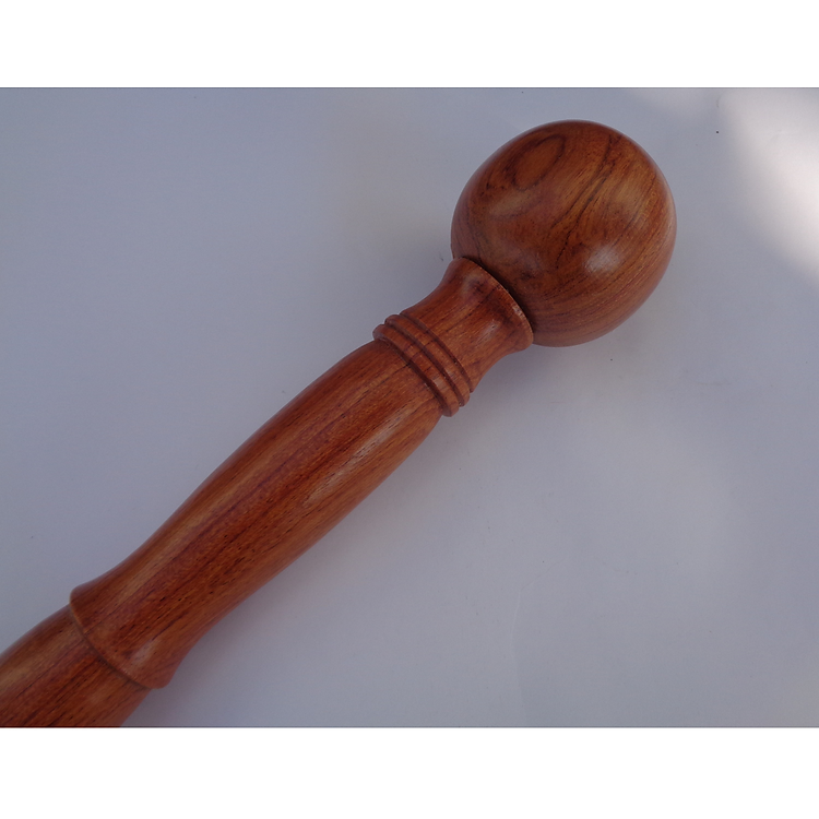 Gậy Batoong Gỗ Hương Dành Cho Người Cao Tuổi - Đầu Núm Tròn (Thân 2 Đoạn) - Ảnh 3
