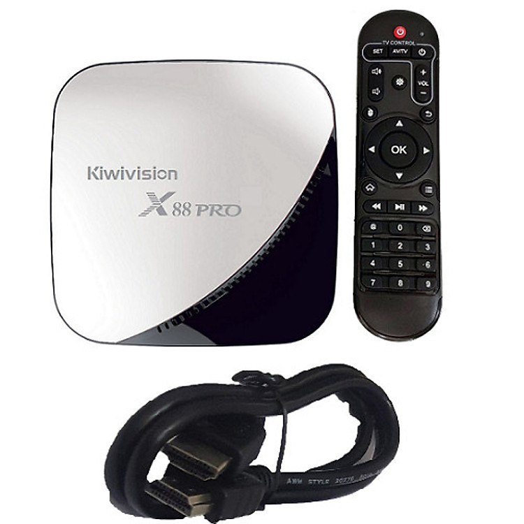 Androi tivi box X88 pro, ram 4G, rom 16G - hàng chính hãng