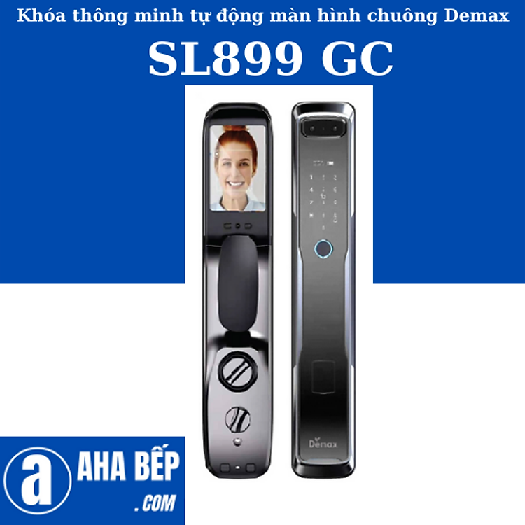 KHÓA THÔNG MINH DEMAX SL899 GC- WIFI APP - HÀNG CHÍNH HÃNG