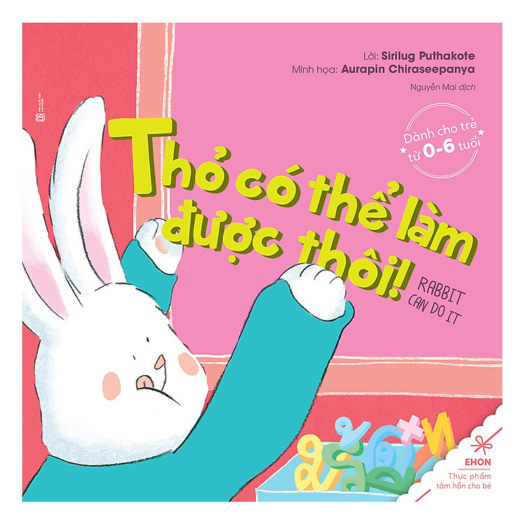 Sách Ehon - Thỏ Có Thể Làm Được Thôi (Tái Bản)