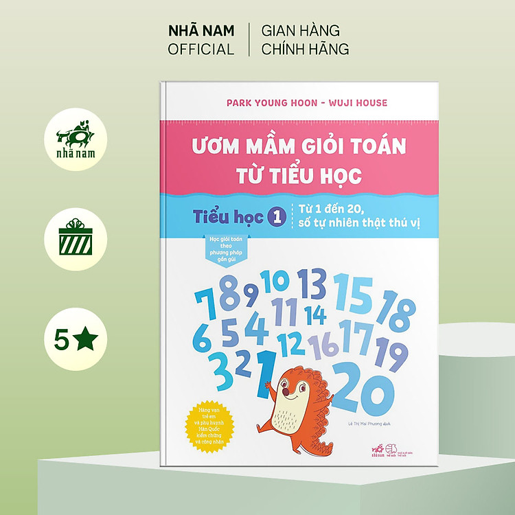 Bộ Ươm Mầm Giỏi Toán Từ Tiểu Học (06 Cuốn Lẻ)