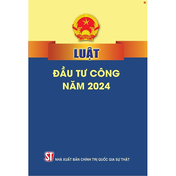 Luật đầu tư công 2024 – bản in 2025