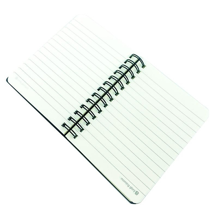 Sổ Ghi Chú Bìa Cứng Lettering Morning Glory 84425 - Màu Đen - Ảnh 2