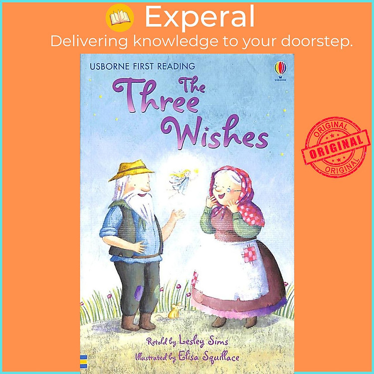 Sách - THREE WISHES by Unknown (US edition, paperback)