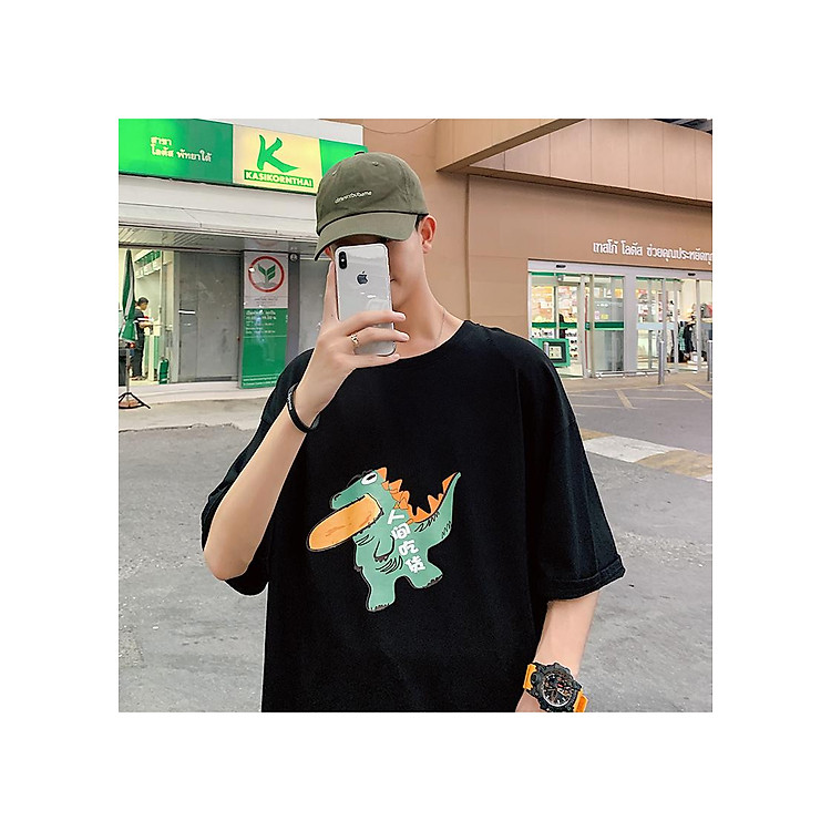 Áo thun nam unisex phông rộng họa tiết siêu hot (UX-05-33)