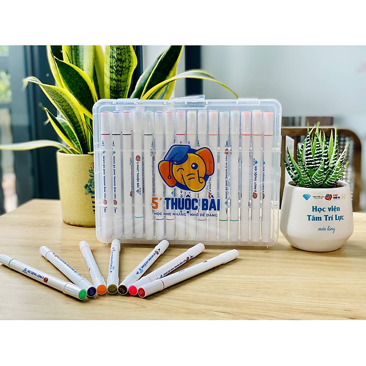 Bút Lông Màu 2 Đầu (48 màu) - Ảnh 7