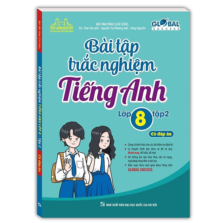 Global Success – Bài Tập Trắc Nghiệm Tiếng Anh Lớp 8 – Có Đáp Án (Tập 2)
