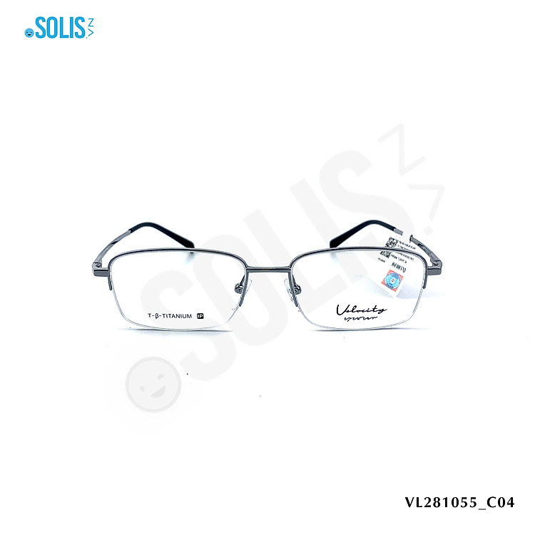 Gọng kính kim loại hiệu Velocity VL281055 - KÍNH TITAN HIỆU VELOCITY VL281055 KÍCH THƯỚC 52-17-145