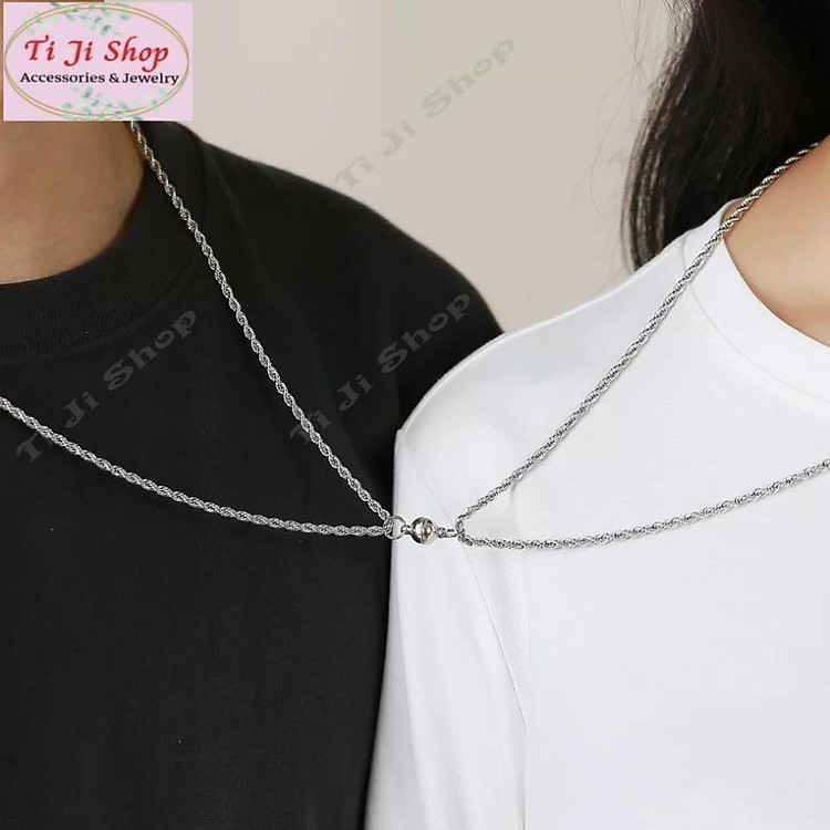 Cặp vòng cổ Nam Châm Cho Cặp Đôi