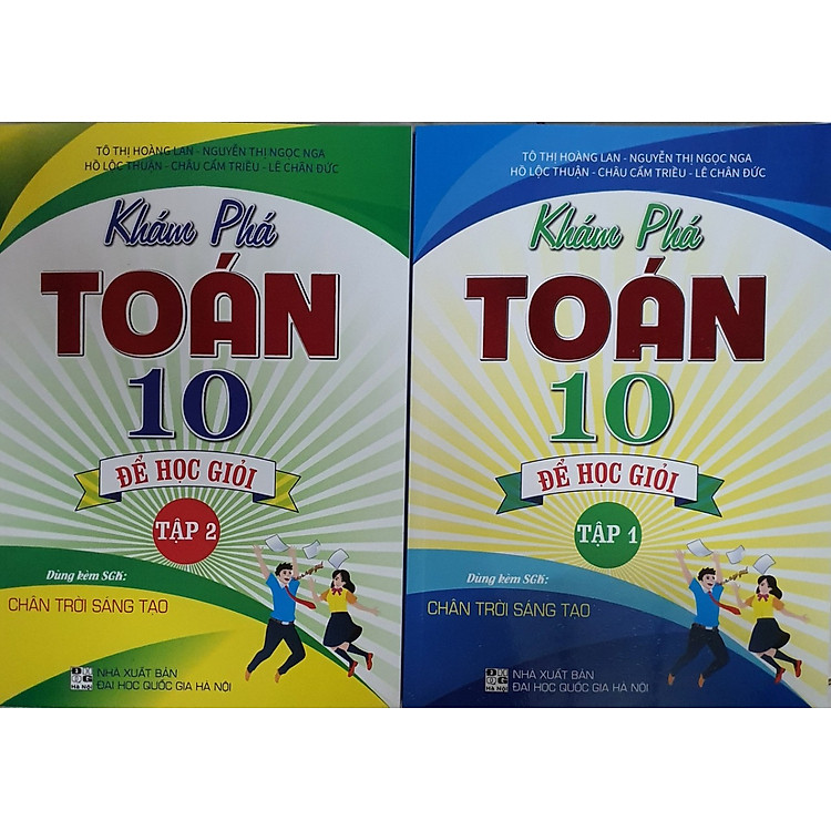 Khám Phá Toán Lớp 10 Để Học Giỏi (Tập 1) + (Tập 2)