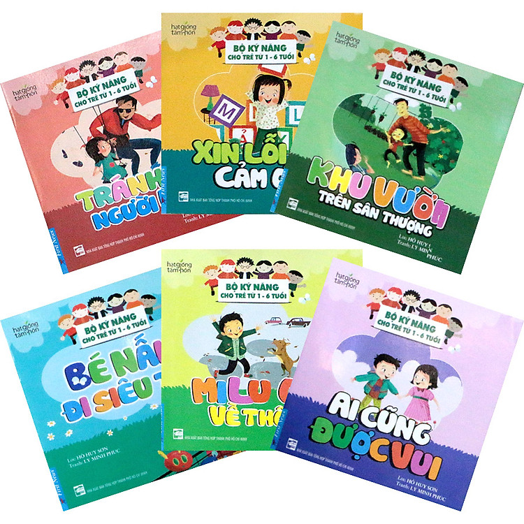 Bộ Kỹ Năng Cho Trẻ Từ 1-6 Tuổi
