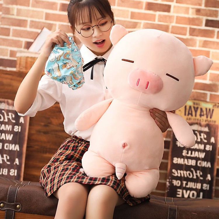 Mua Gấu bông heo mặc quần chip dễ thương Chính hãng Ưu đãi - Hình ảnh 5