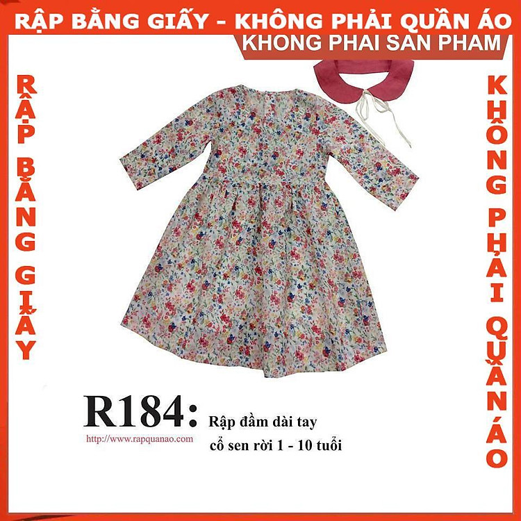 Rập giấy A0 mã R184 (BẢN VẼ)