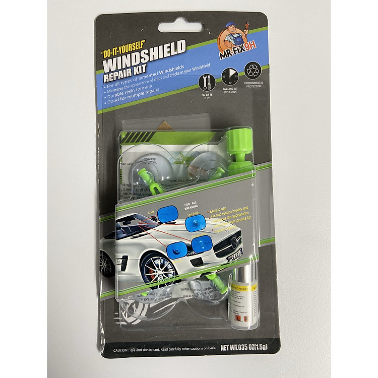 Bộ Keo Dụng Cụ Sửa Bể Kính Chắn Gió Xe