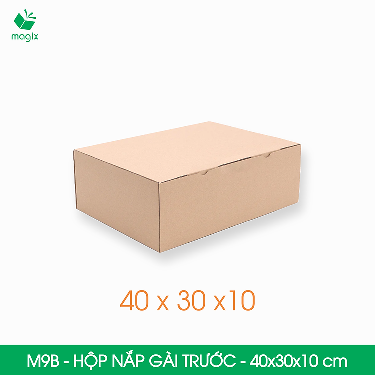 Hộp Carton Nắp Gài M9B (40x30x10 cm, 10 thùng)