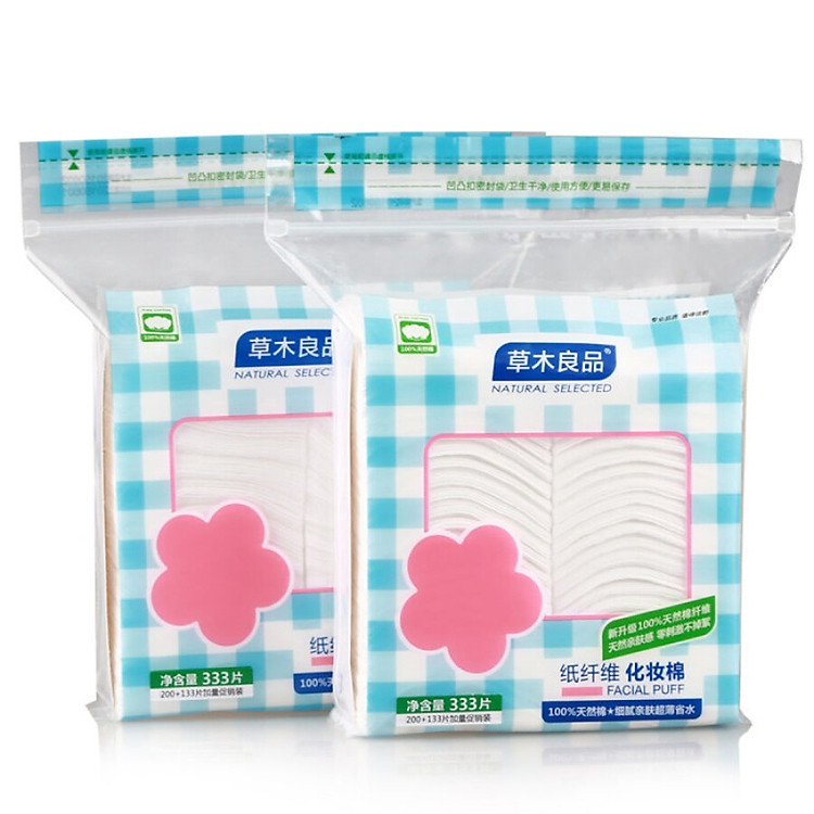 Bông Cotton Đắp Lotion Mask Pure Cotton