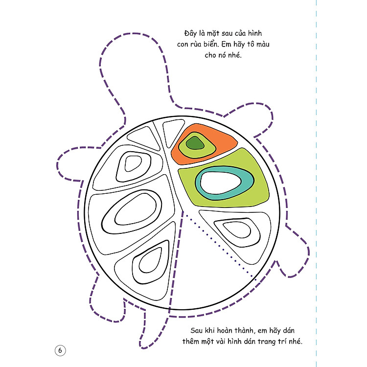 Cắt, Gấp, Tô Màu - Thế Giới Động Vật - Ảnh 6