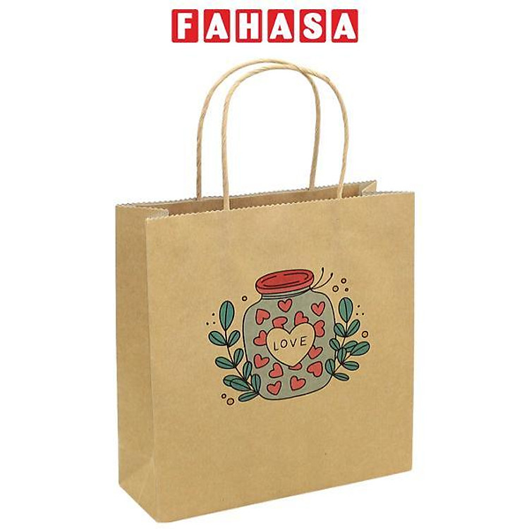 Túi Giấy Kraft (22 x 25 x 8 cm)