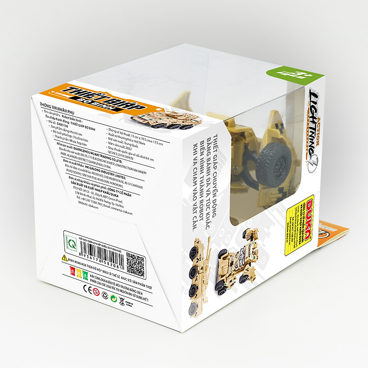 Đồ Chơi Robot Biến Hình Duka DK81136 Chính hãng Giá tốt - Hình ảnh 3