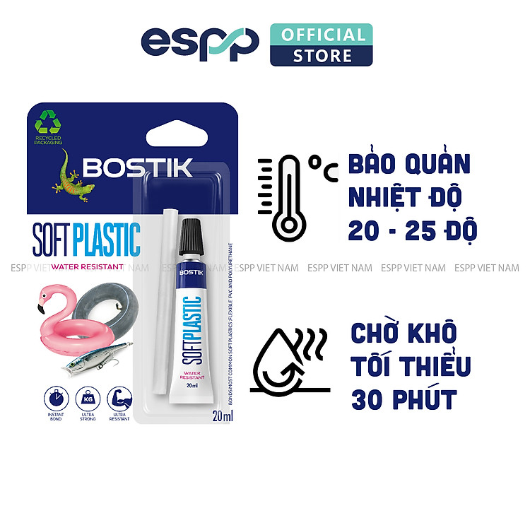 Keo dán Nhựa Mềm 20ml BOSTIK