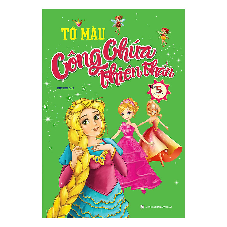 Sách Tô Màu Công Chúa Thiên Thần (Tập 5)