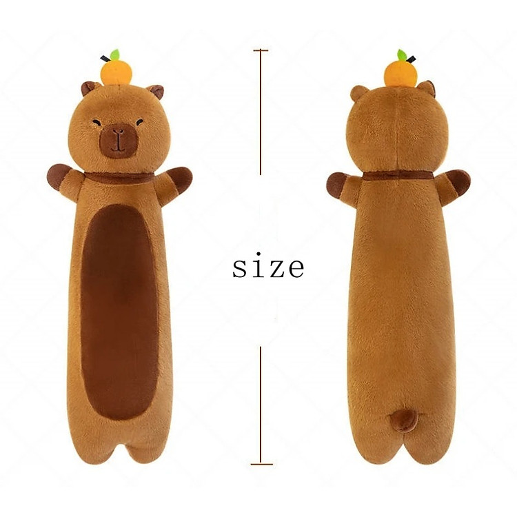 Thú nhồi bông capybara đáng yêu 70cm Chính hãng Tiết kiệm - Hình ảnh 4