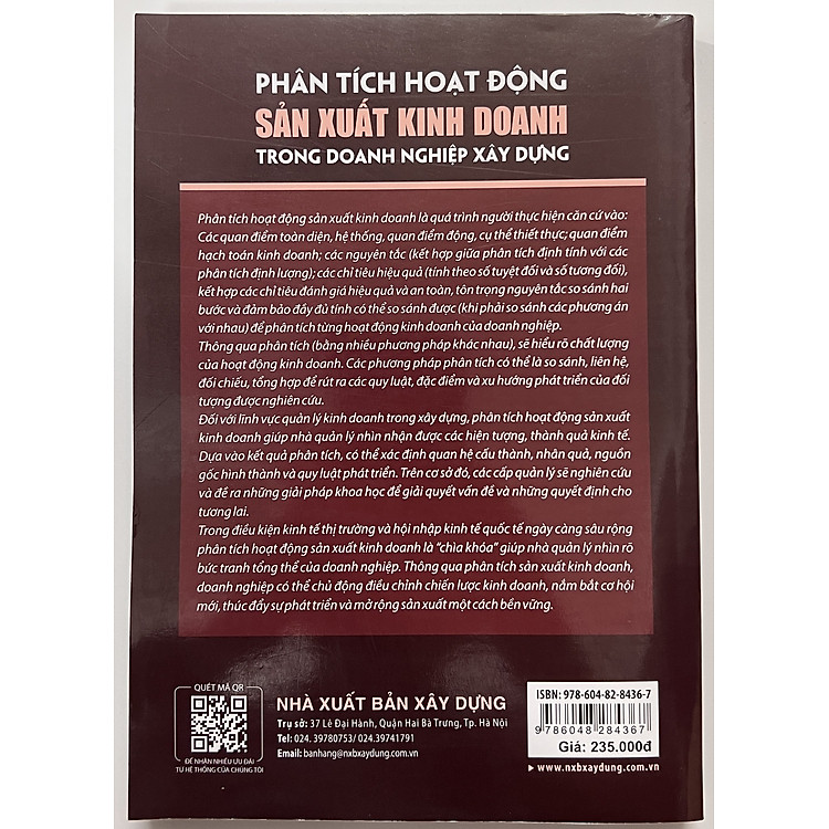 Phân Tích Hoạt Động Sản Xuất Kinh Doanh Trong Doanh Nghiệp Xây Dựng - Ảnh 2