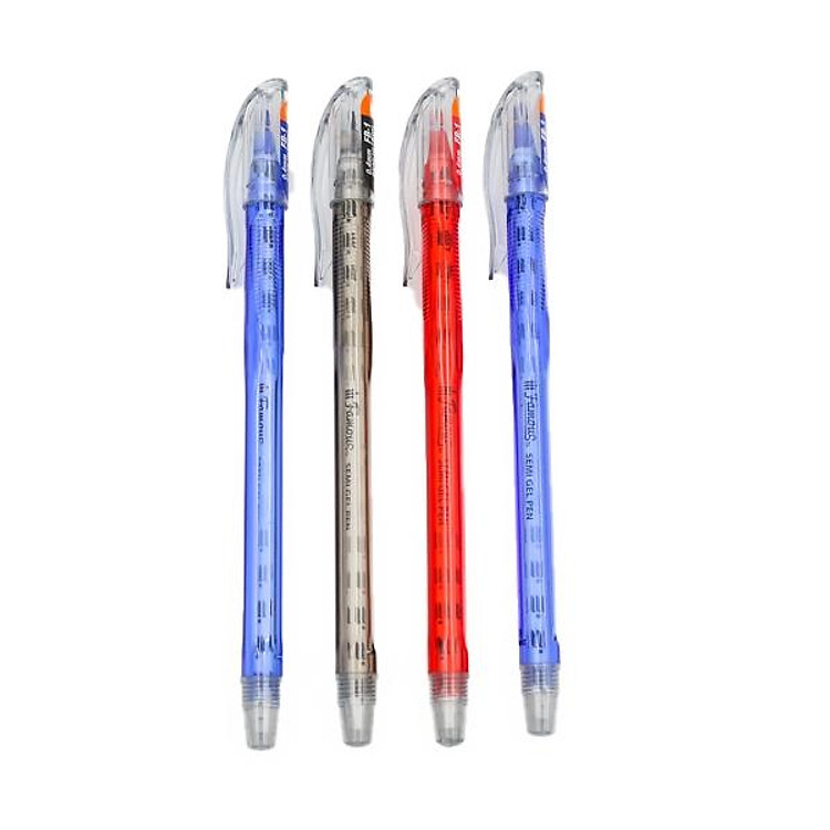 Túi 4 Bút Bi Be New Semi Hitech 0.4mm - Faster - SGP-FB1-3M