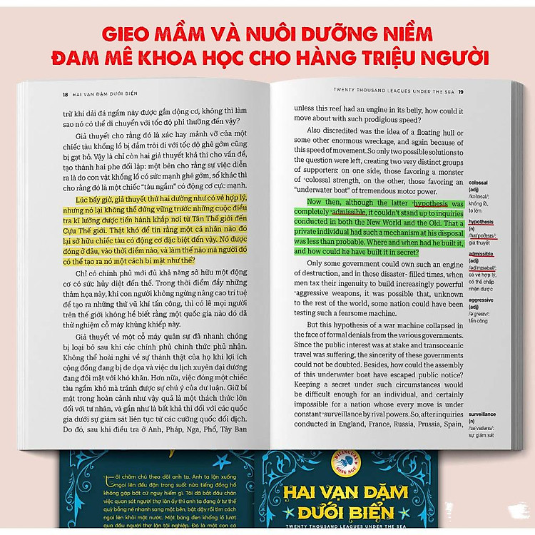 Hai Vạn Dặm Dưới Biển - Twenty Thousand Leagues Under The Sea (Song Ngữ) - Ảnh 5