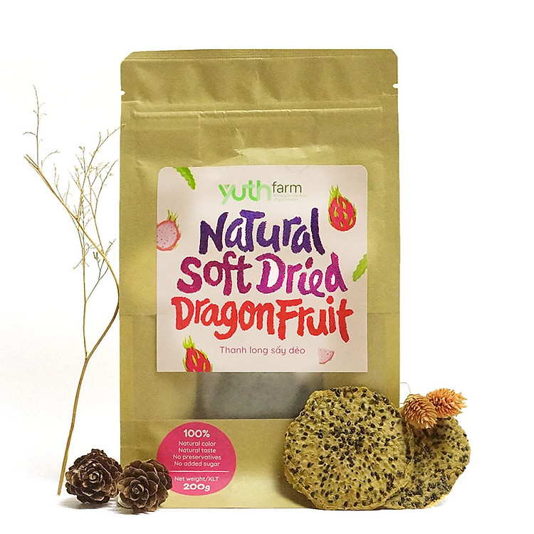 Thanh long sấy dẻo Yuthfarm (100g)