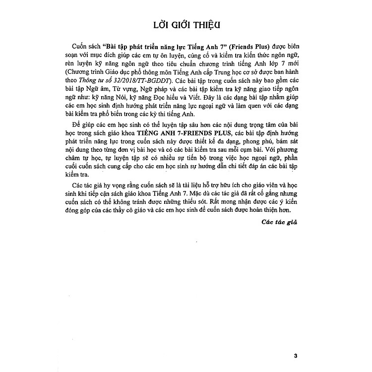 Bài Tập Phát Triển Năng Lực Tiếng Anh 7 - Friends Plus (Theo Chương Trình Gdpt Mới) - Ảnh 6
