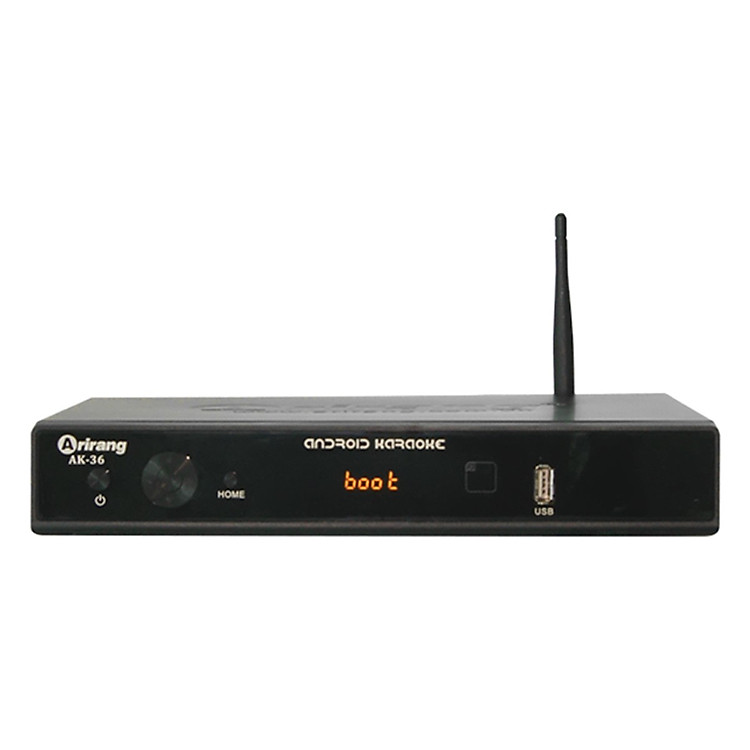 Đầu Android Karaoke Arirang AK-36 PRO phiên bản 2020 (Đen) (Kèm App Smart Karaoke Player Pro) - Hàng Chính Hãng