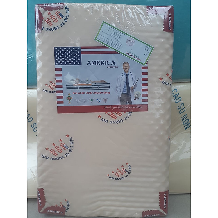 Nệm Cao Su Non Massage Diamond Gold 5cm