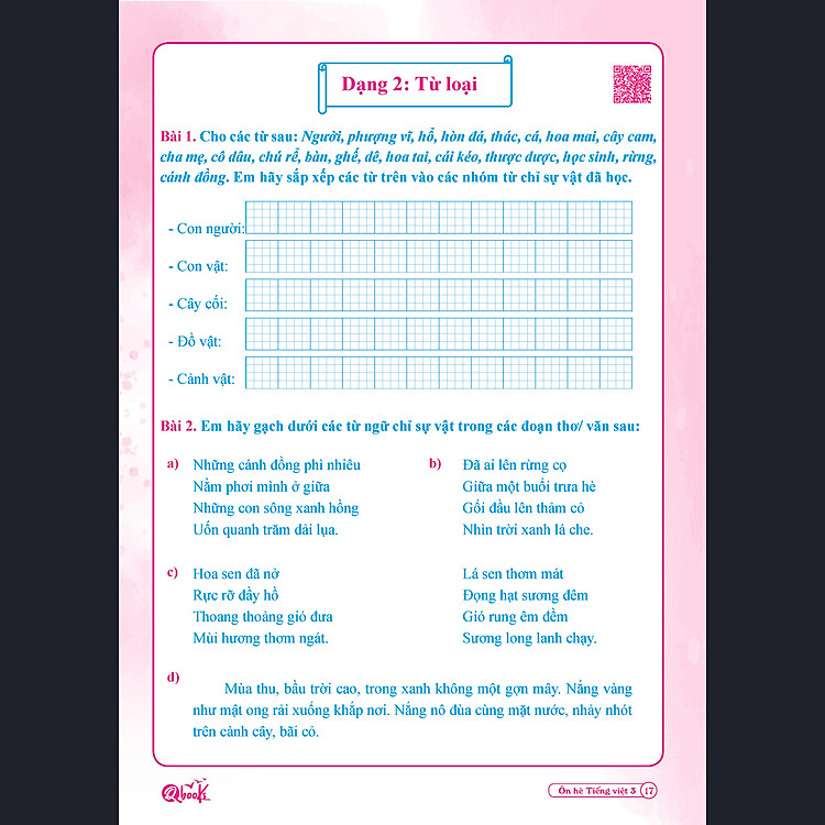 Ôn hè Tiếng Việt 3 - Ảnh 3