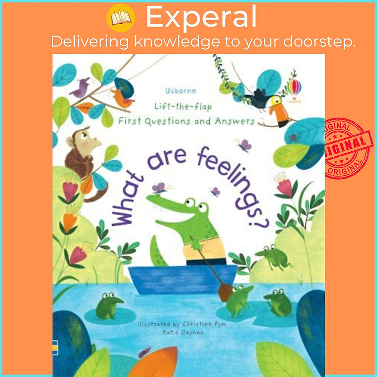 Sách - What are Feelings? by Katie Daynes (UK edition, paperback)