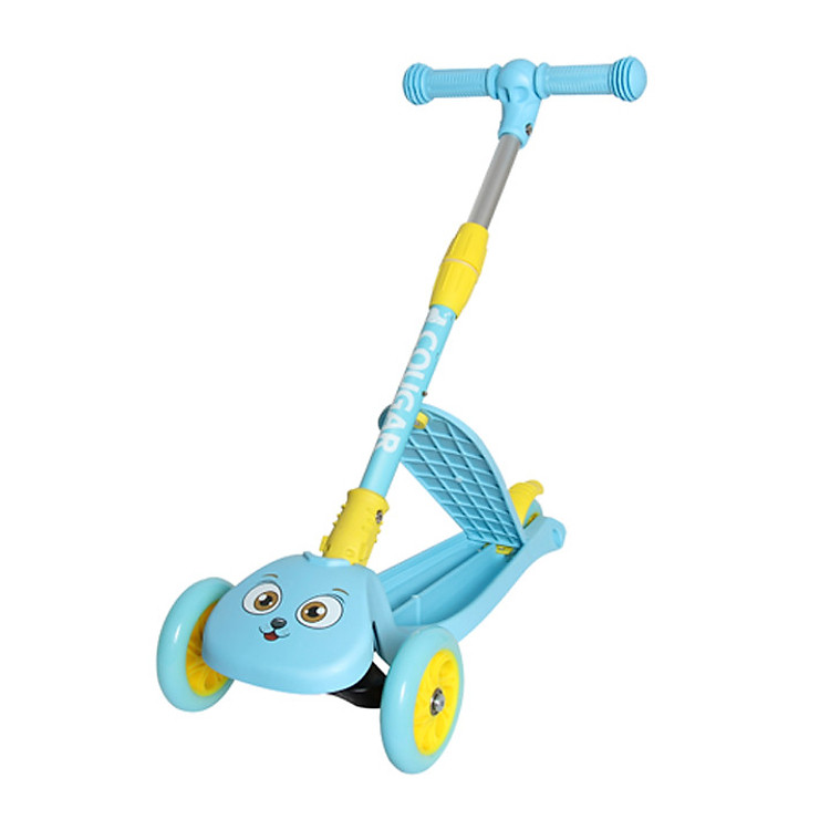 Xe trượt Scooter Cougar Chính Hãng MHBC-09 Xanh Dương