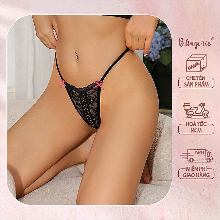 Quần Lót Ren Thoải Mái - B.Lingerie