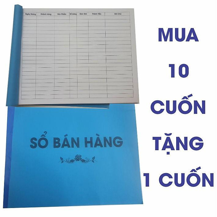 Sổ bán hàng ️sổ quản lý a4 M12