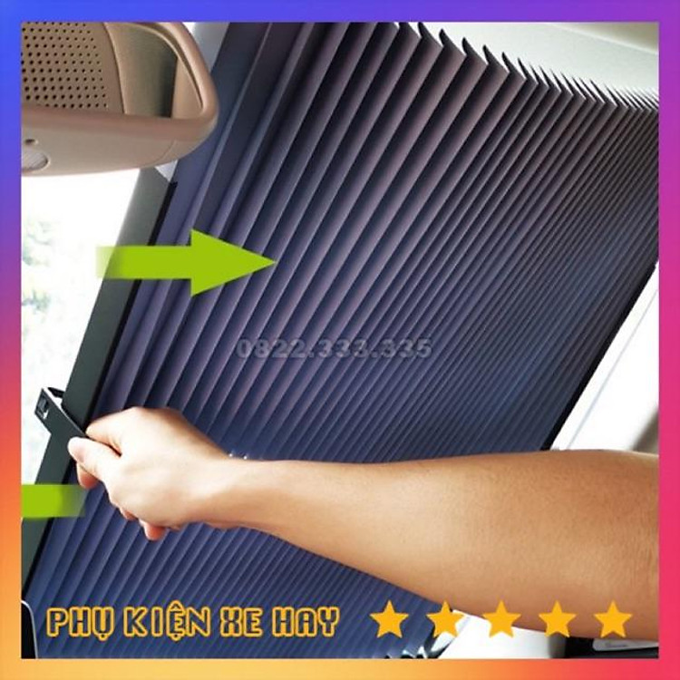 Rèm chắn nắng cho Ô tô Rèm Chắn Nắng Kính Lái Ô Tô Thông Minh gập gon sản phẩm hot