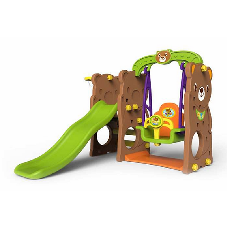 Tìm mua tại Avakids: Cầu Trượt Xích Đu Hình Gấu VBC - Ngập tràn khuyến mãi