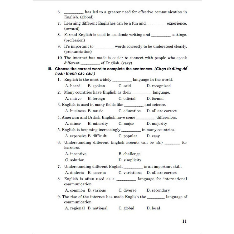 Hướng dẫn học tiếng Anh 9 (Bám Sát SGK I Learn Smart World) - Ảnh 2