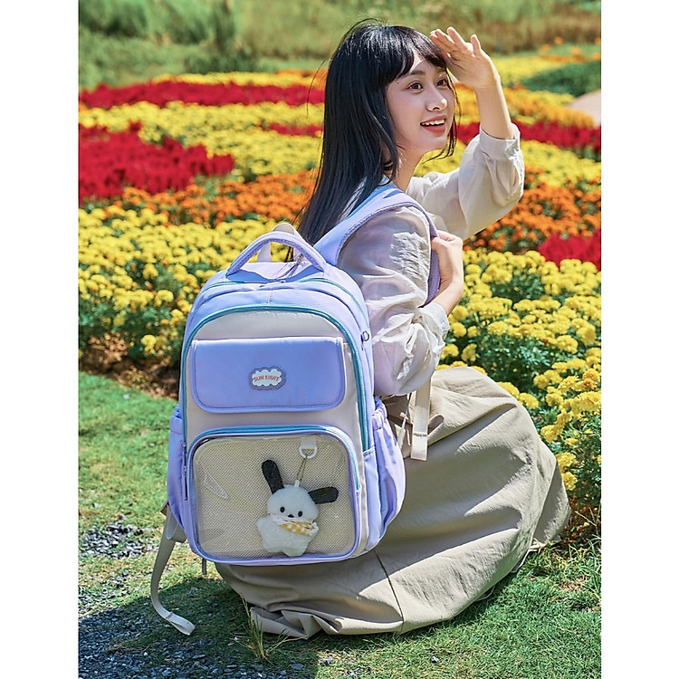 Balo Học Sinh SUN EIGHT 90361 (Màu hồng) - Ảnh 5