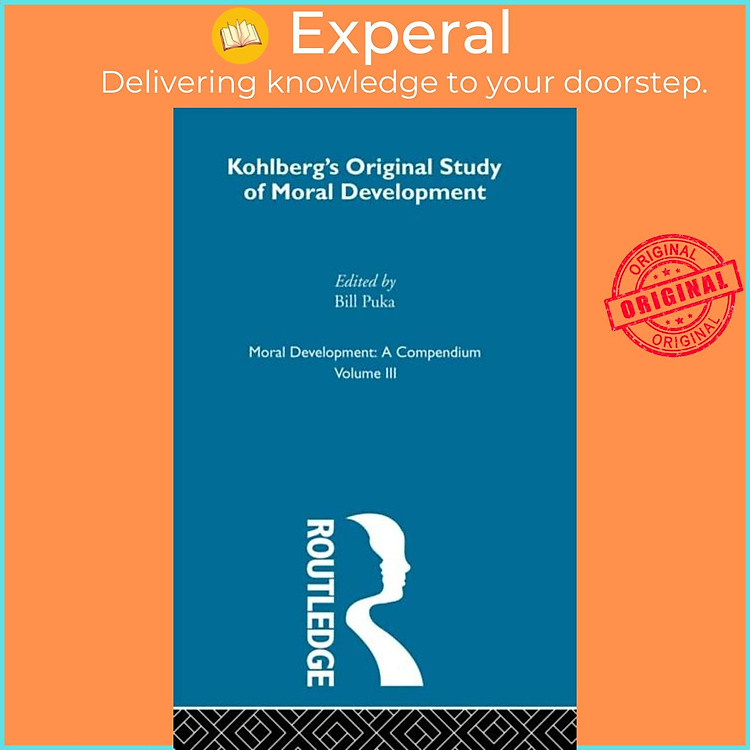 Sách - Kohlberg's Orginal Study of Moral Development by Bill Puka (UK edition, hardcover)