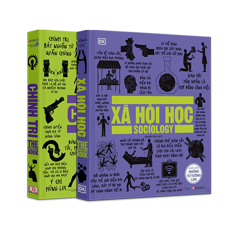 Combo 2 cuốn Khái Lược Những Tư Tưởng Lớn (Combo của 2 quyển Nữ Quyền, Xã Hội Học)