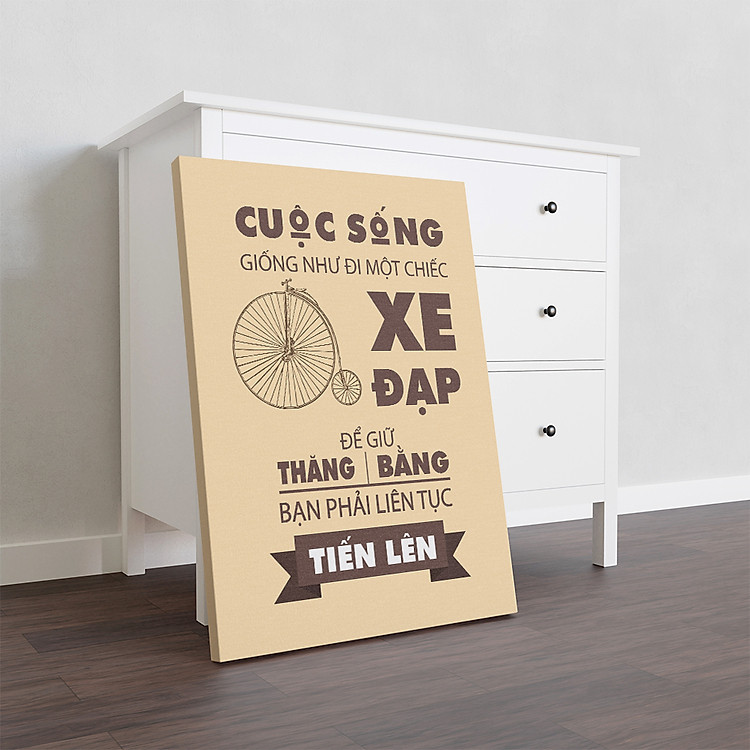 Tranh Canvas văn phòng Tạo động lực Nhiều mẫu lựa chọn năm 2020, vải canvas khung gỗ